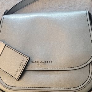 Marc Jacobs Silver Crossbody Bag